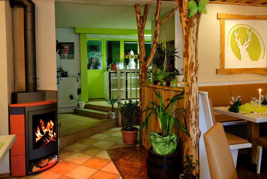 Pension Zum Hirsch Goda Bagian luar foto