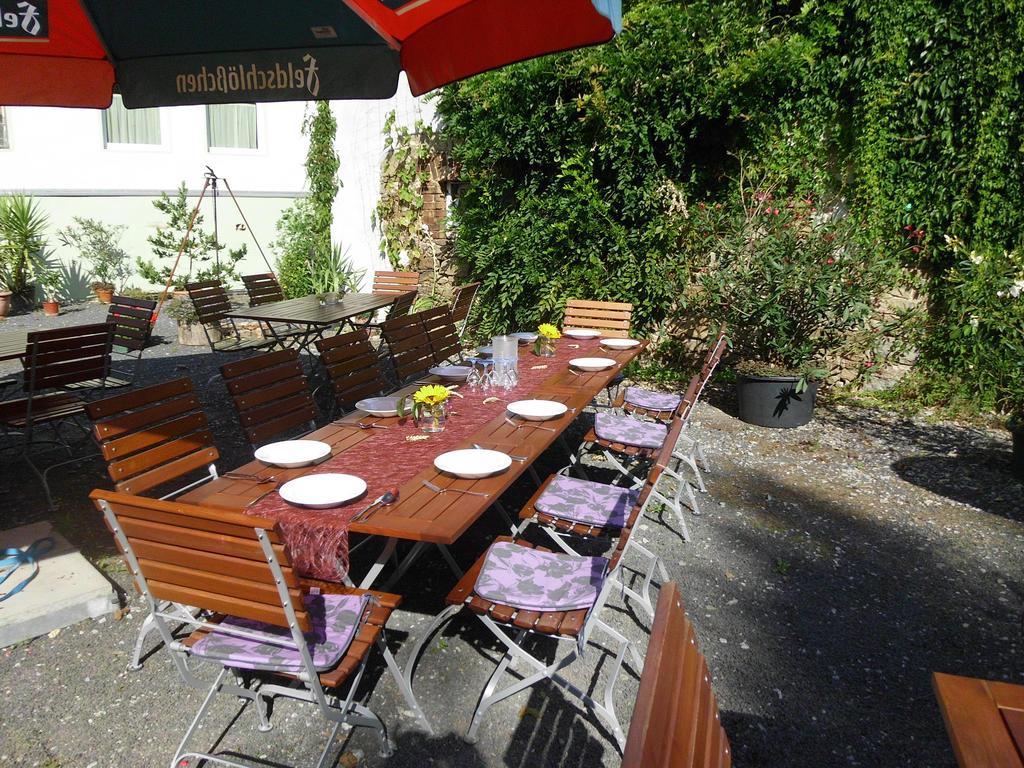 Pension Zum Hirsch Goda Bagian luar foto